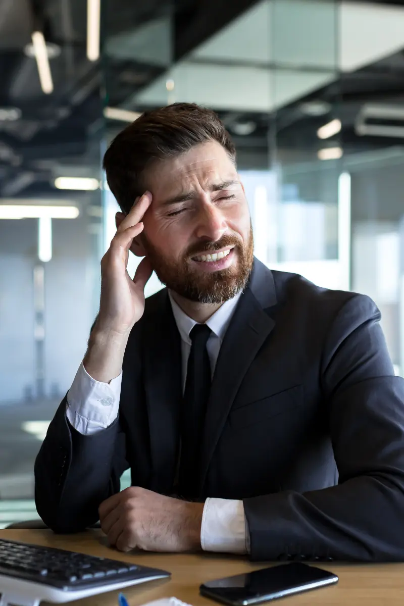 Stressed Business Owner