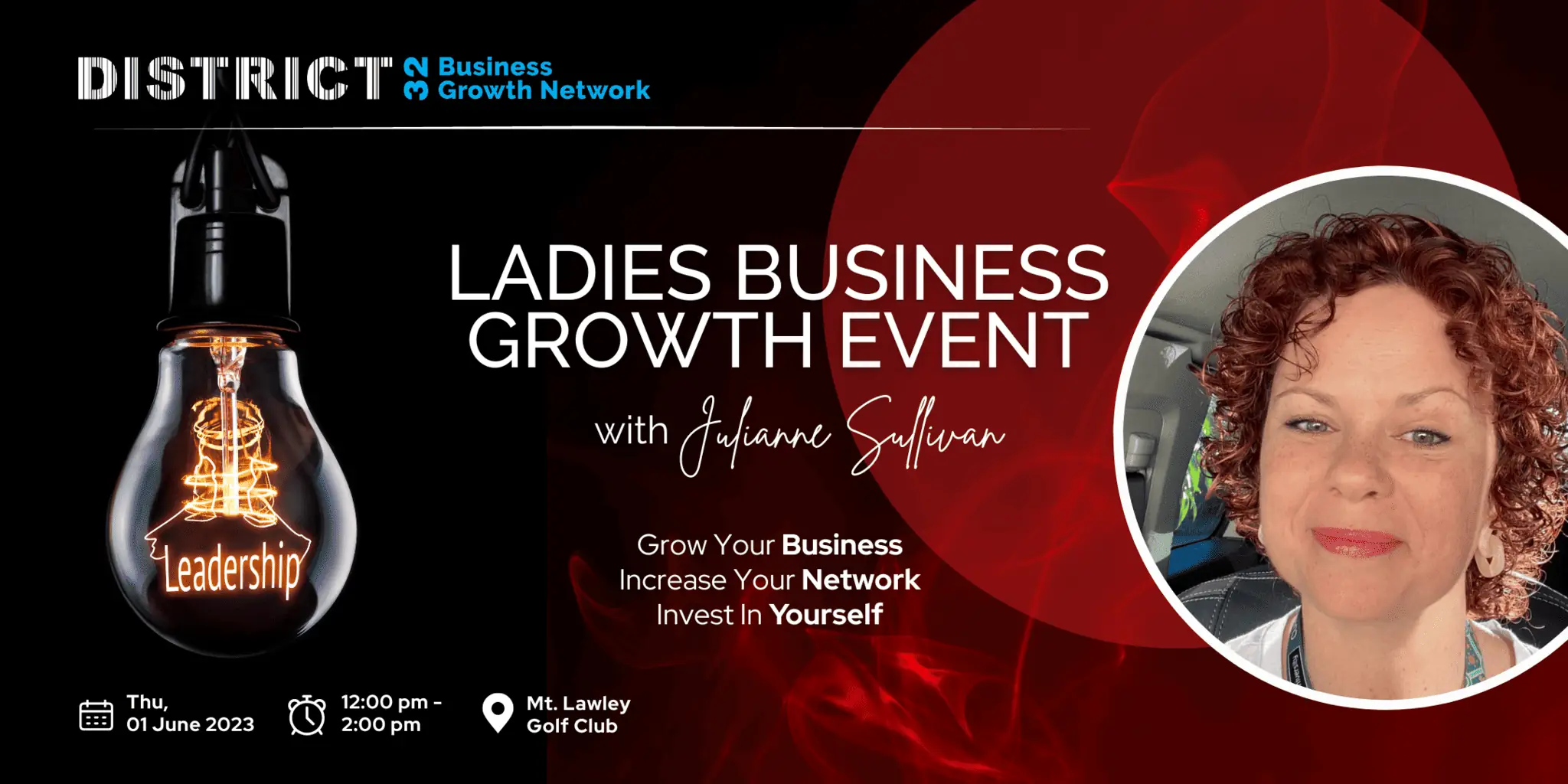 June Ladies Eventbrite Banner