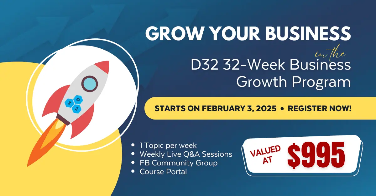 32 ways - 32 days FB Banner 32 ways - 32 days FB Banner