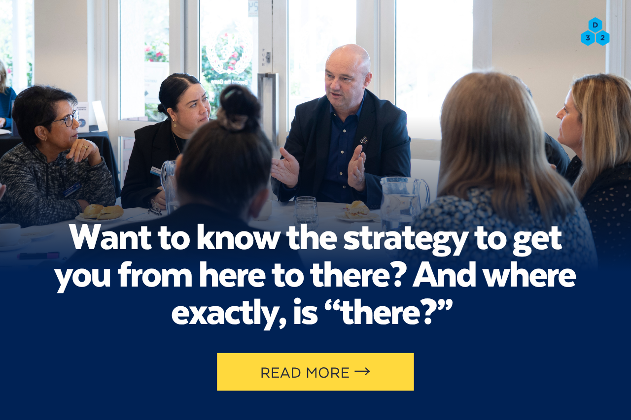 Want to know the strategy to get you from here to there_ And where exactly, is “there_”