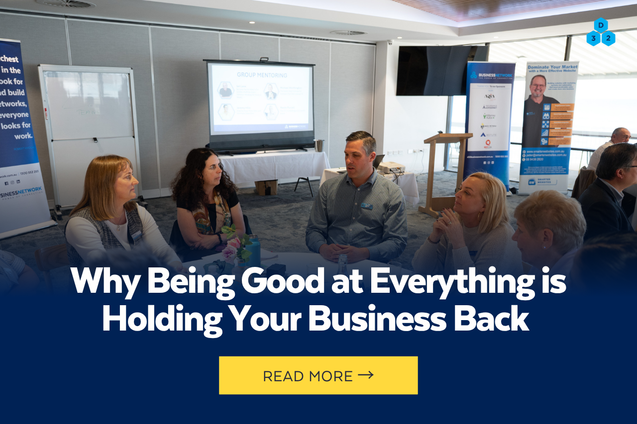 Why Being Good at Everything is Holding Your Business Back