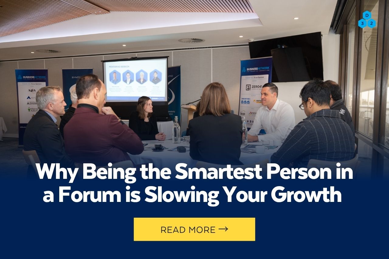 Why Being the Smartest Person in a Forum is Slowing Your Growth