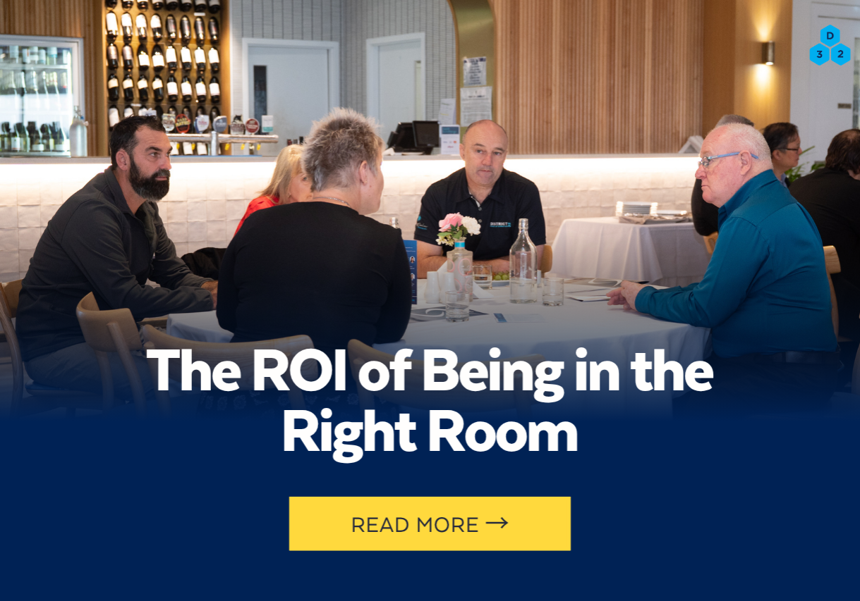 The ROI of Being in the Right Room