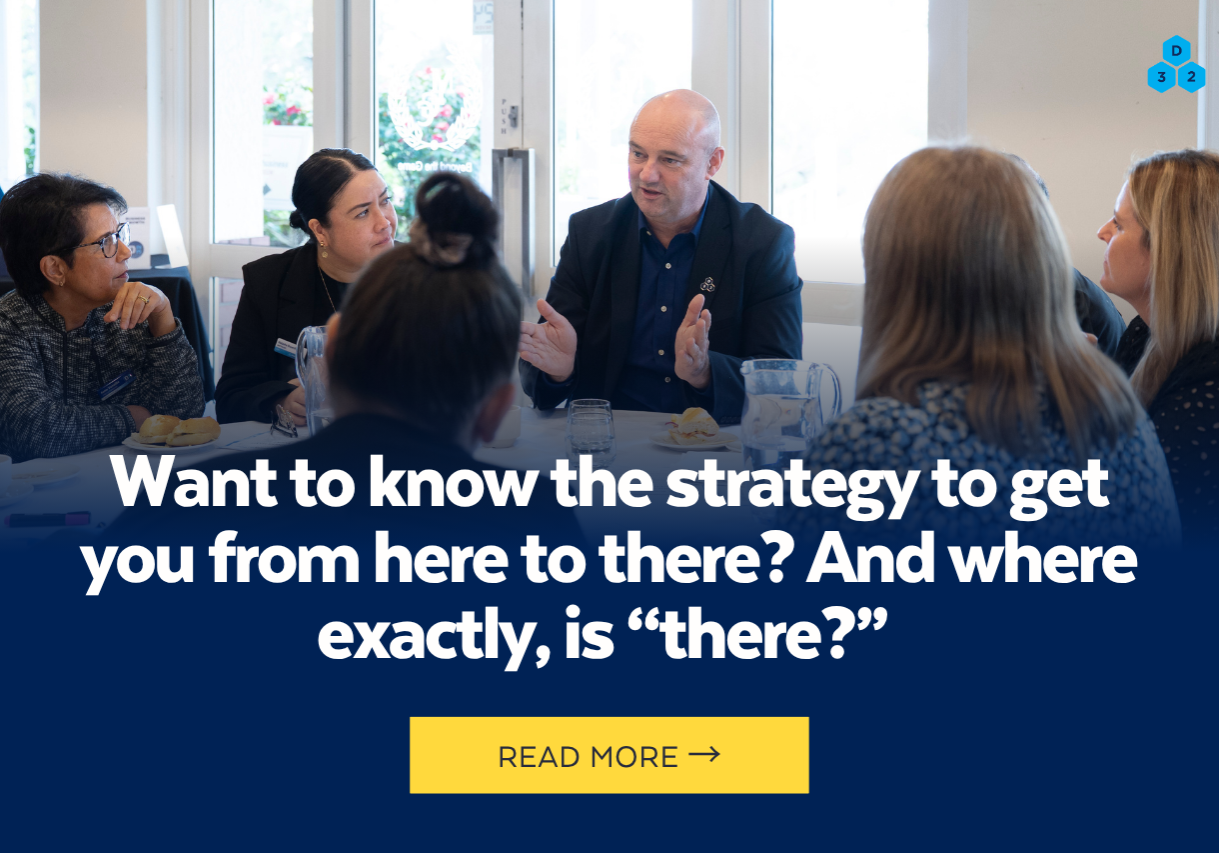 Want to know the strategy to get you from here to there_ And where exactly, is “there_”